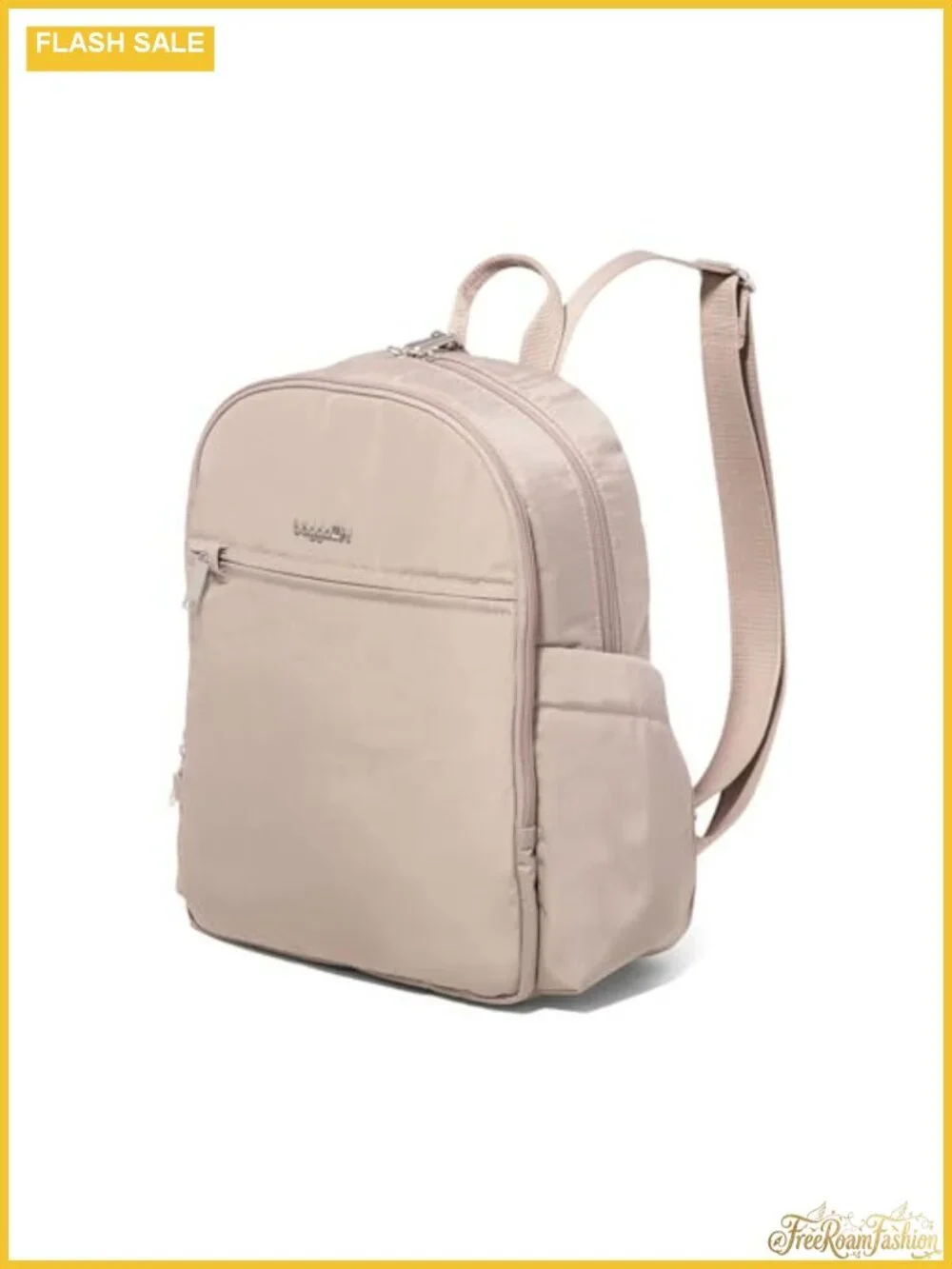 Anti-Theft Travel Backpack with Locking Zippers and RFID Protection